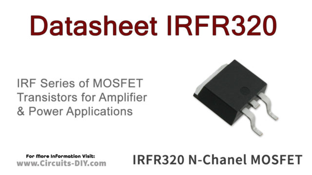IRFR320 Datasheet
