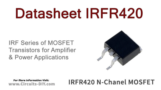 IRFR420 Datasheet