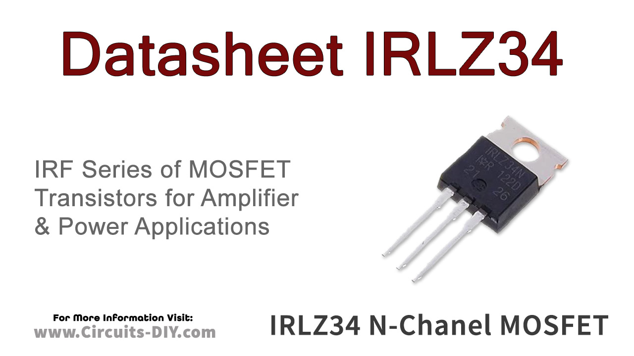 IRLZ34N 30A 55V N-Channel Power MOSFET – Datasheet
