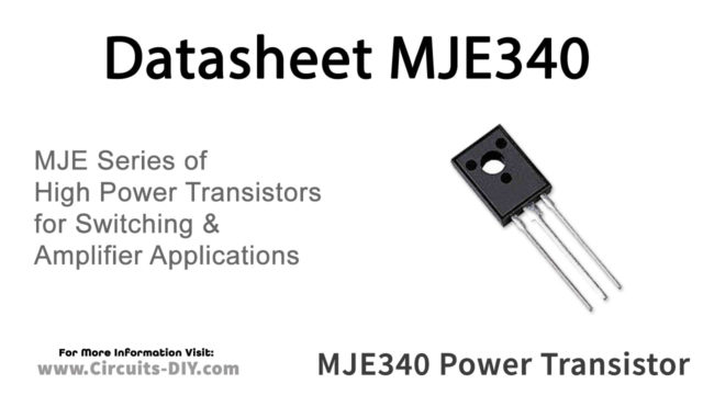 MJE340 Datasheet