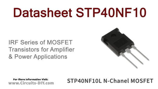 STP40NF10L Datasheet