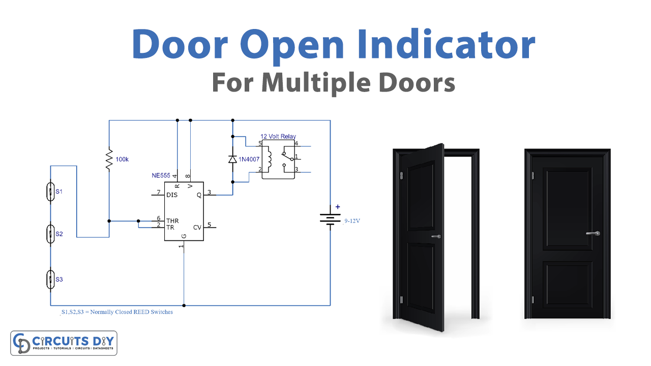 Door Open Indicator For Multiple Doors