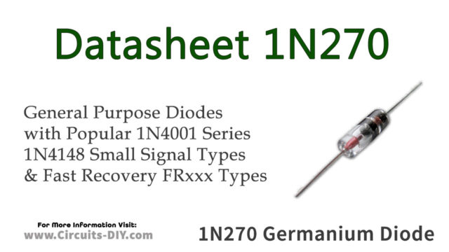 1N270 Datasheet