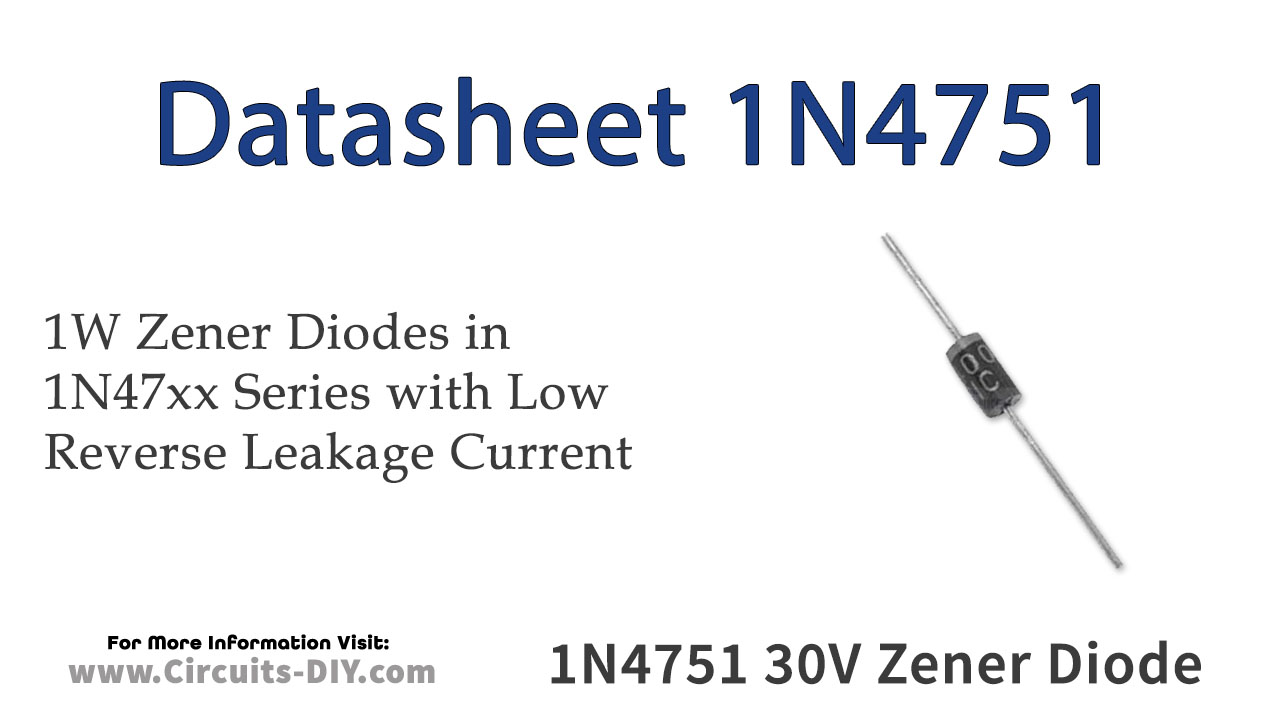 1N4751 Datasheet