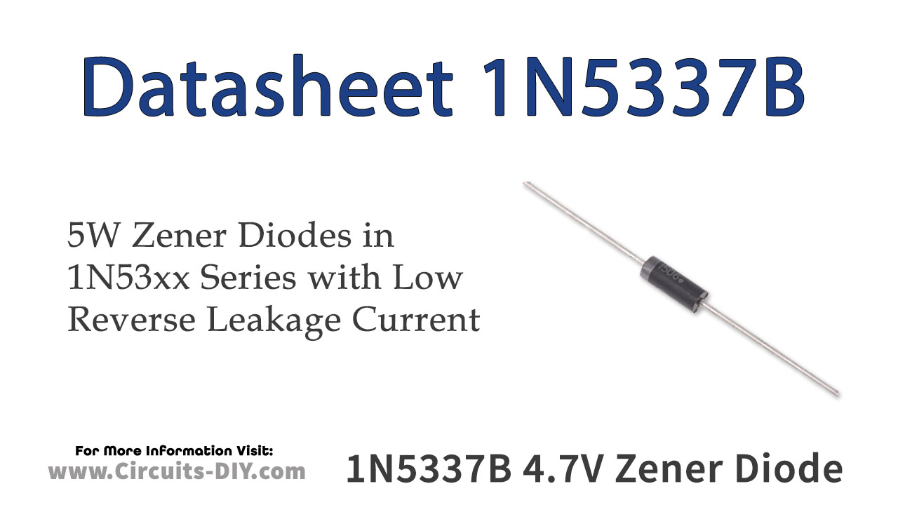 1N5337B Datasheet