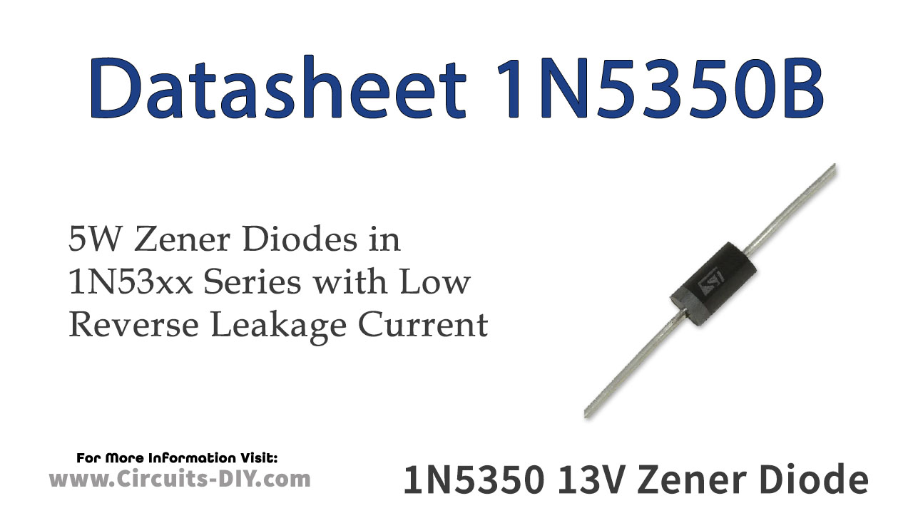 1N5350B Datasheet