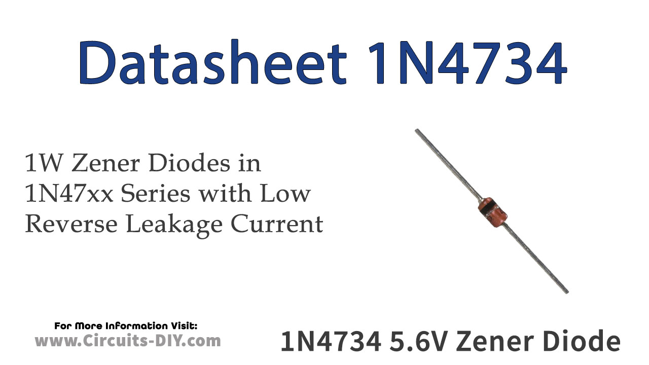 1n4734 Datasheet