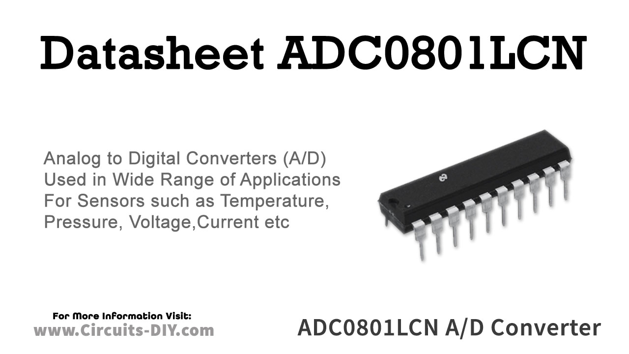 ADC0801LCN Datasheet