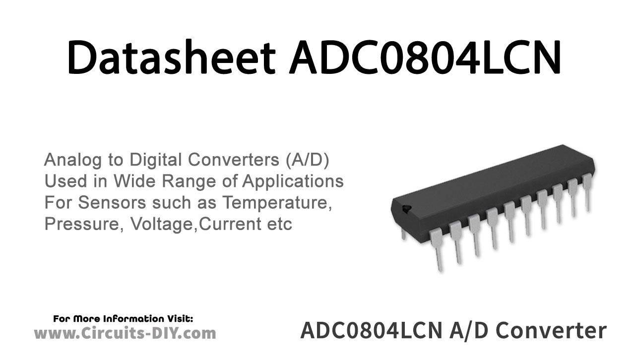 ADC0804LCN Datasheet