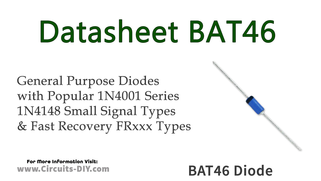 BAT46 Schottky Barrier Diode – Datasheet