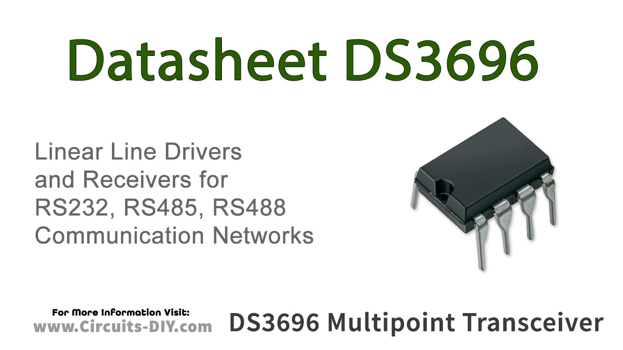 DS3696 Multipoint RS422/RS485 Transceiver – Datasheet