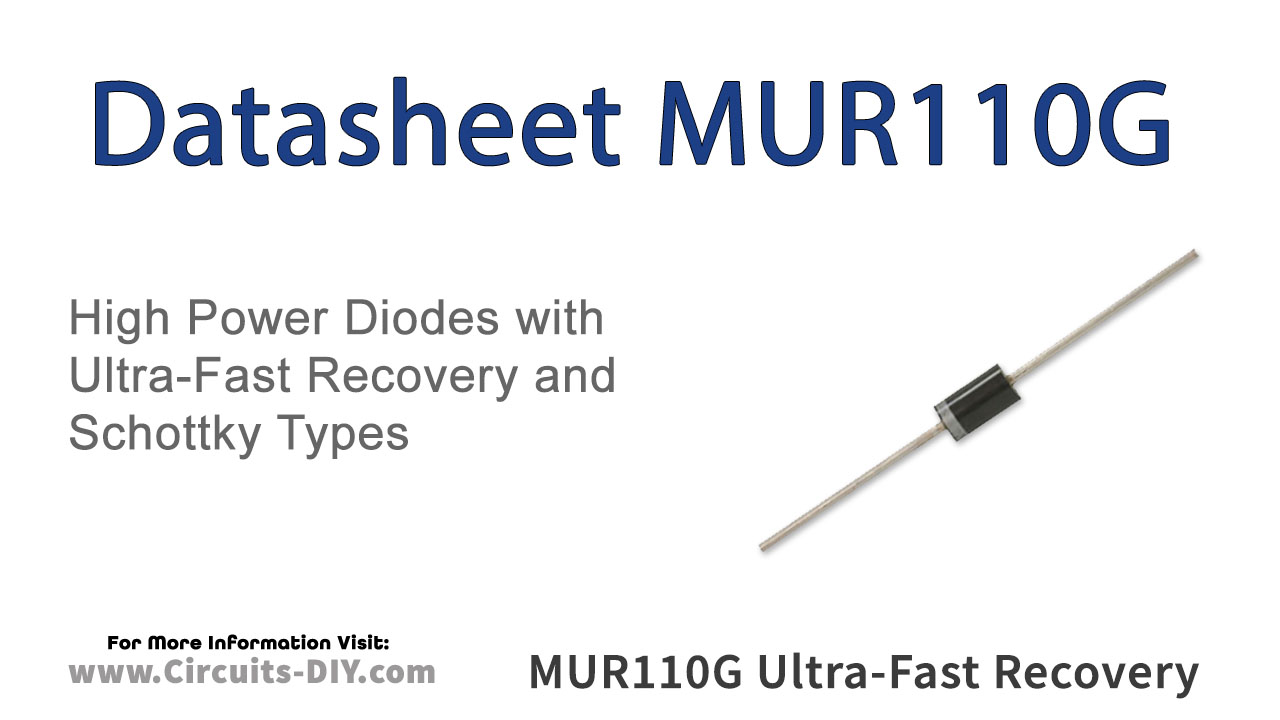 MUR110G 1A 100V Ultra-Fast Recovery Diode – Datasheet