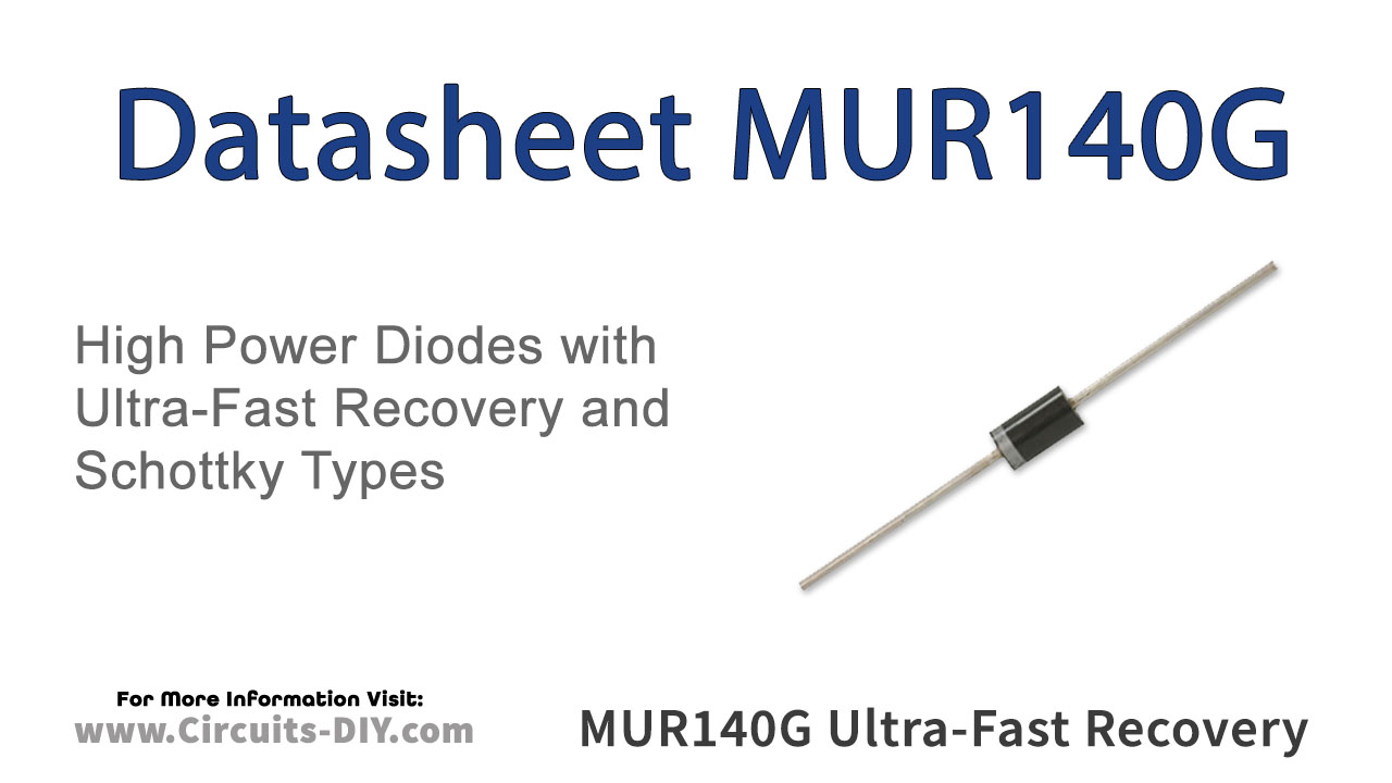 MUR140G 1A 400V Ultra-Fast Recovery Diode – Datasheet
