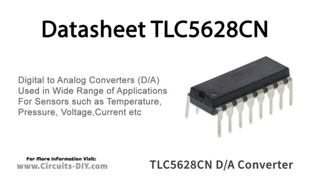 TLC5628CN Datasheet