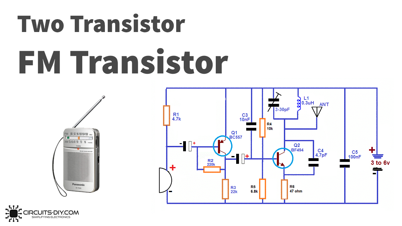 Weekend Projects - Super Simple FM Transmitter 