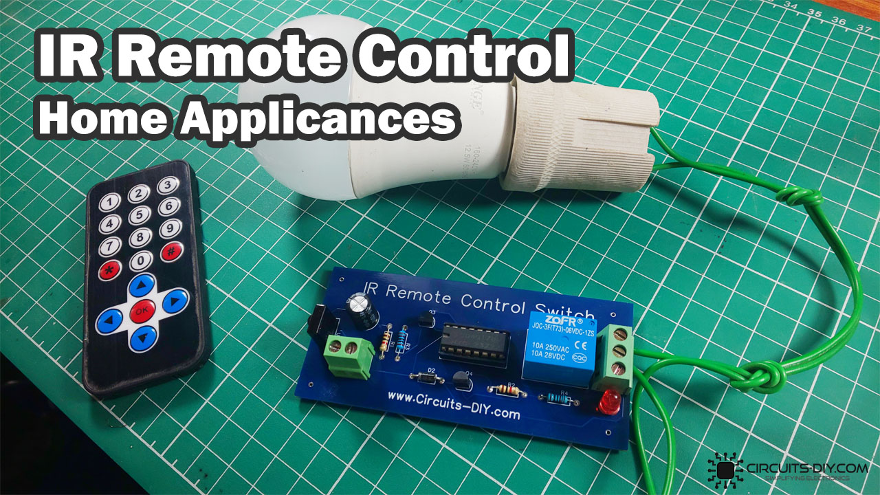 Remote Control Light Switch : Circuit, Working & Its Applications