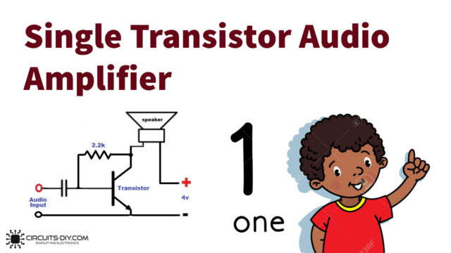 single-transistor-audio-amplifier-project