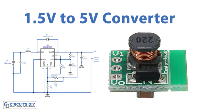 1.5V to 5V Converter Circuit