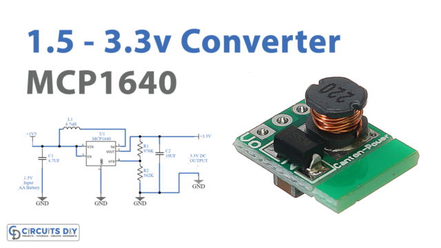 1.5v to 3.3v Converter MCP1640