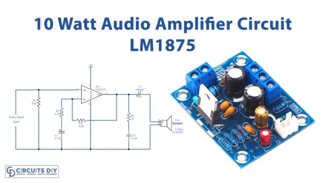 10-Watt Audio Amplifier Circuit LM1875
