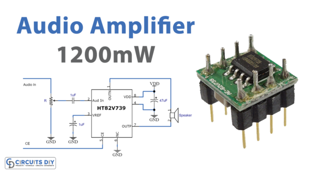 1200mW Audio Amplifier Circuit