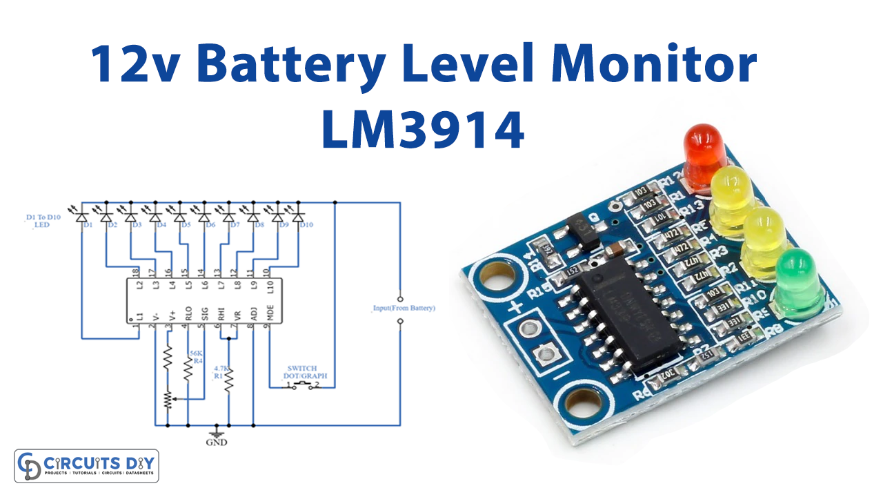 12V-Battery-Level-Monitor