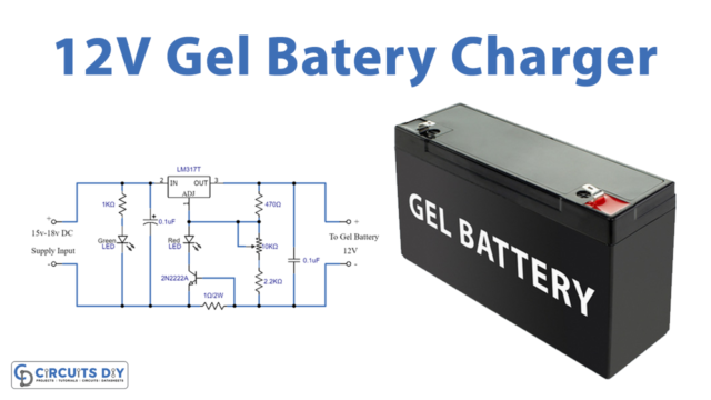 12V Gel Cell Battery Charger Circuit