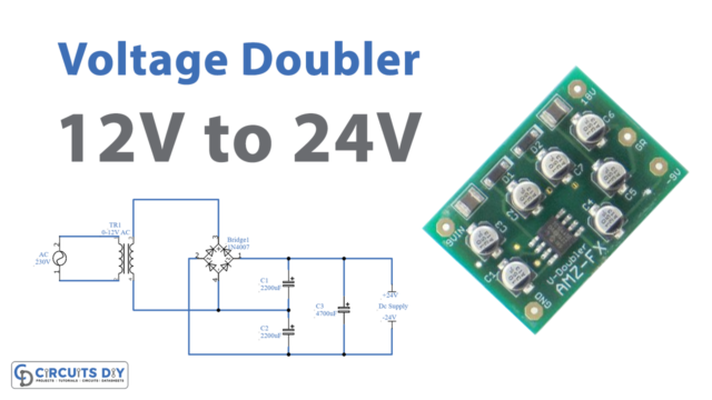 12V to 24V Voltage Doubler Circuit