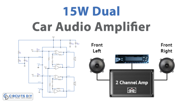 15W Dual Car Audio Amplifier