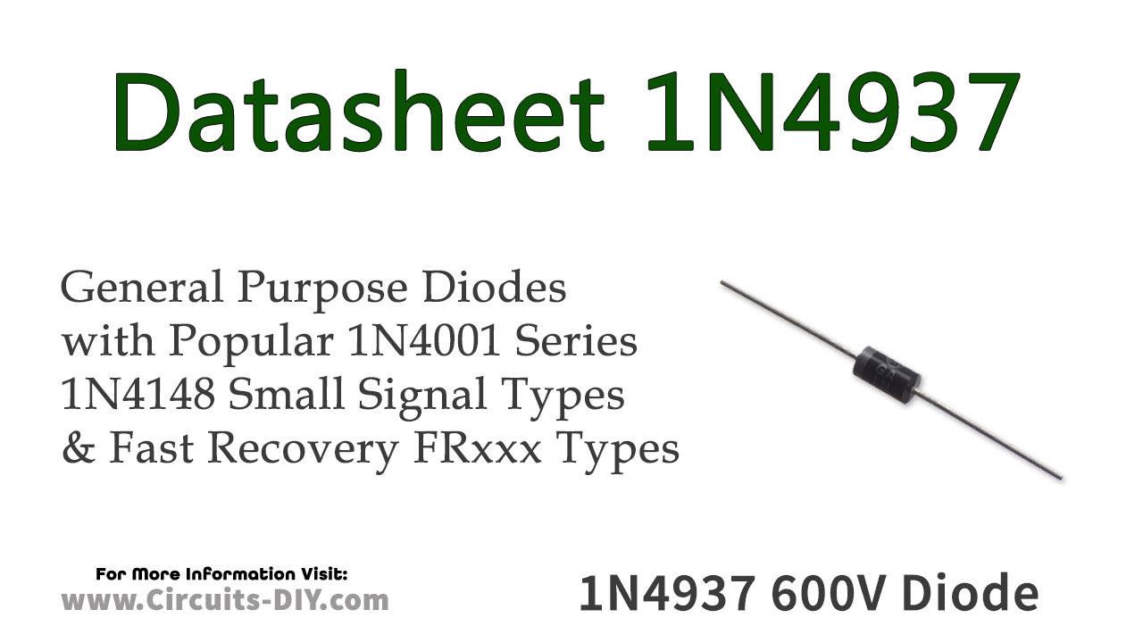 1N4937 Datasheet