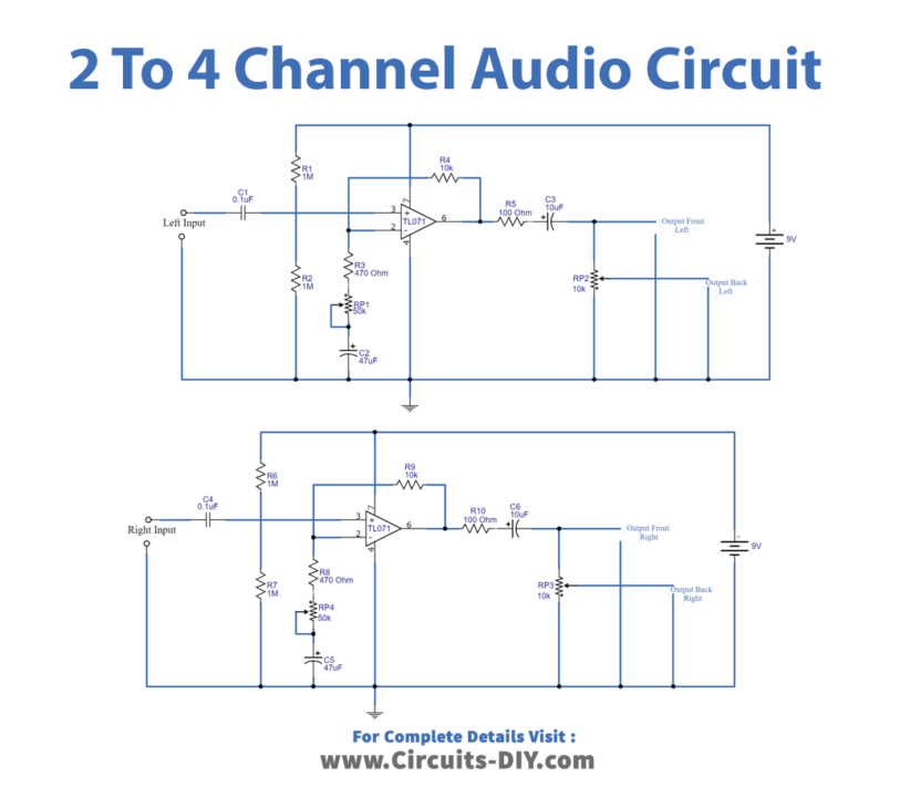 2-to-4-channel-audio-converter-circuit