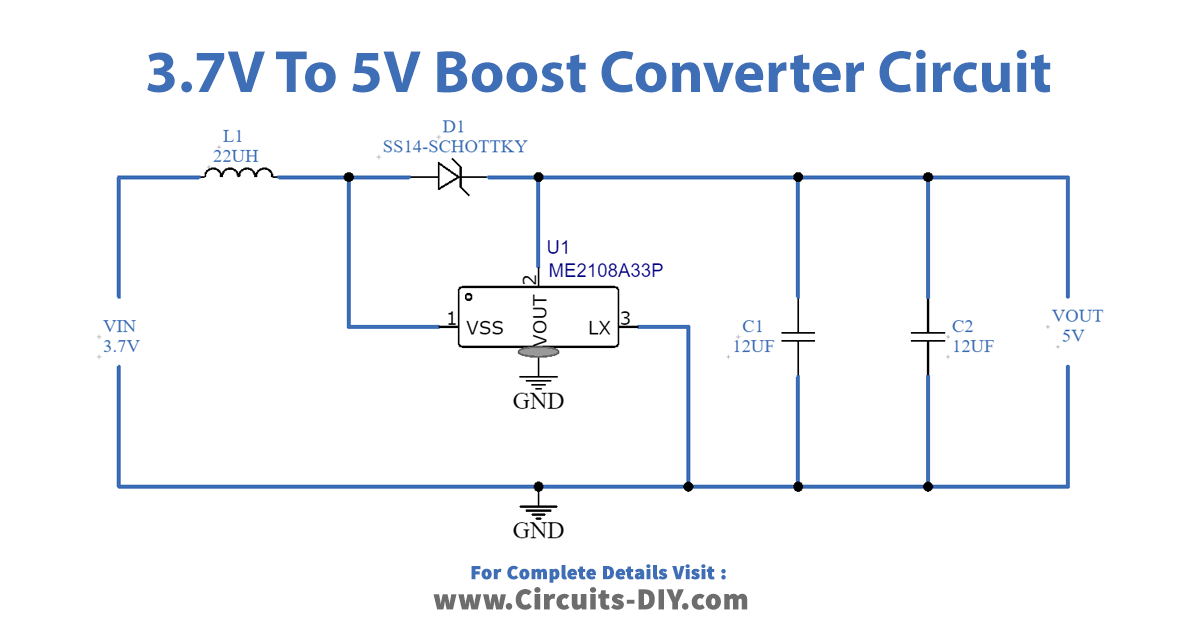 3.7V-to-5V-boost-converter-circuit-diagram-schematic