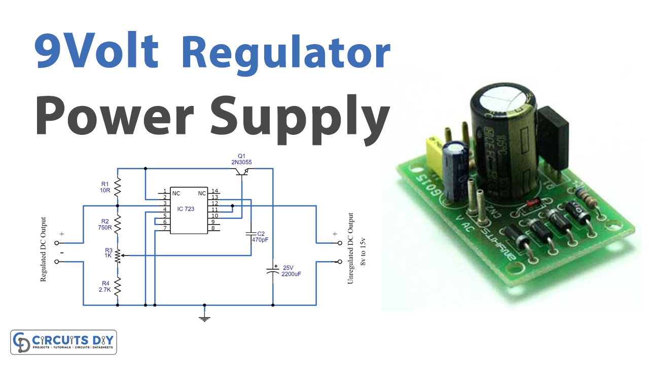 9V-Regulator-Power-supply