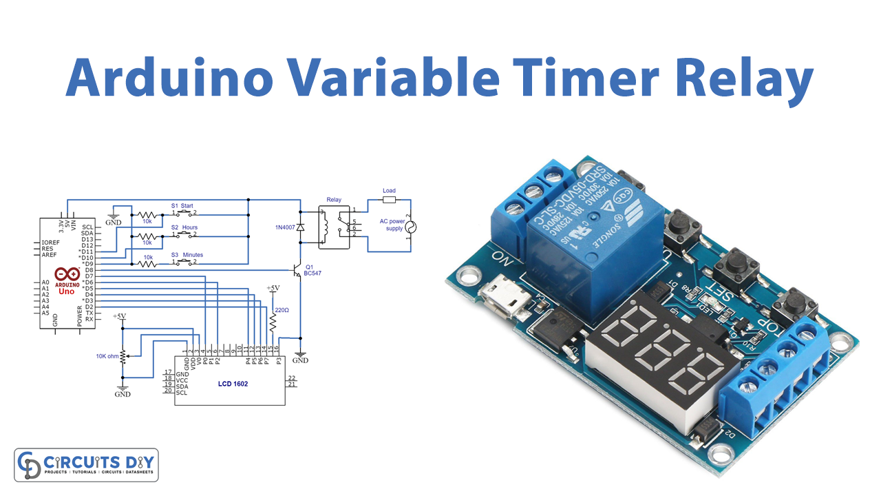 Arduino Variable Timer Relay