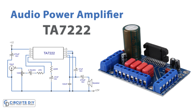 Audio-Power-Amplifier-Circuit-Diagram-TA7222
