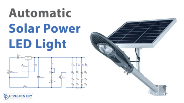 Automatic Solar Power LED Light