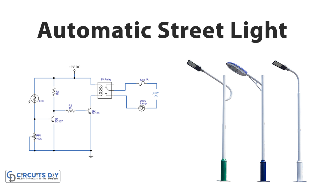 Automatic-street-light-circuit