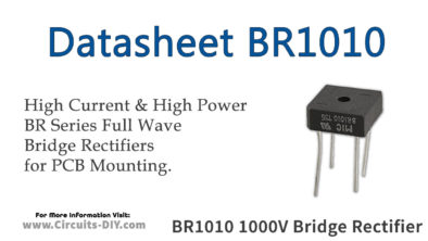 BR1010 1000V 10A Bridge Rectifier - Datasheet