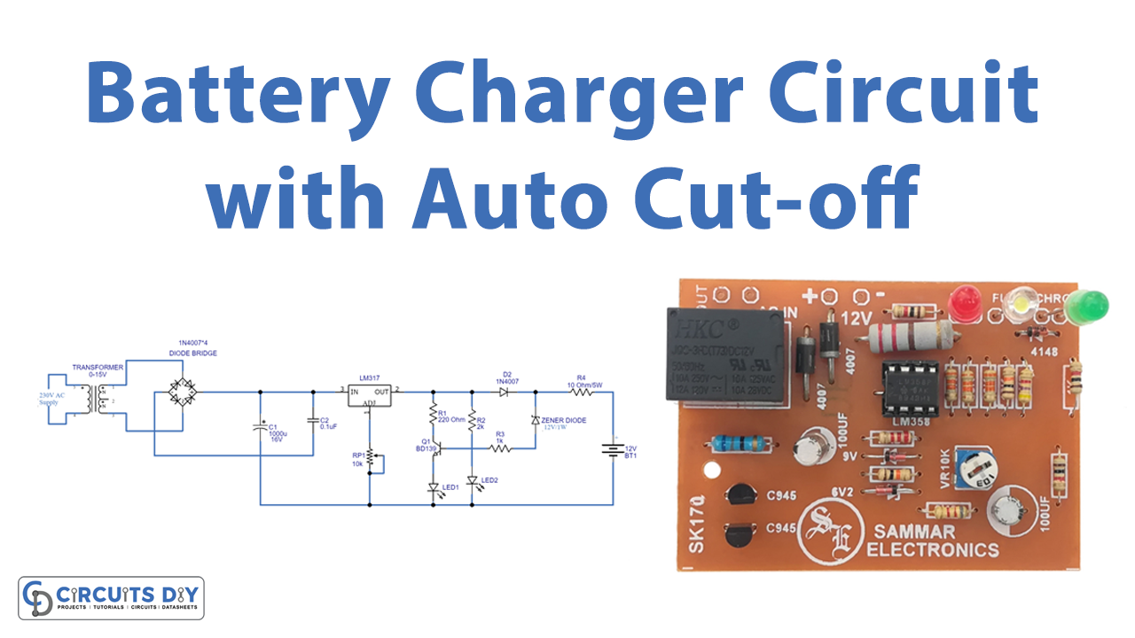 12v Battery Protection Auto Cut Off Circuit