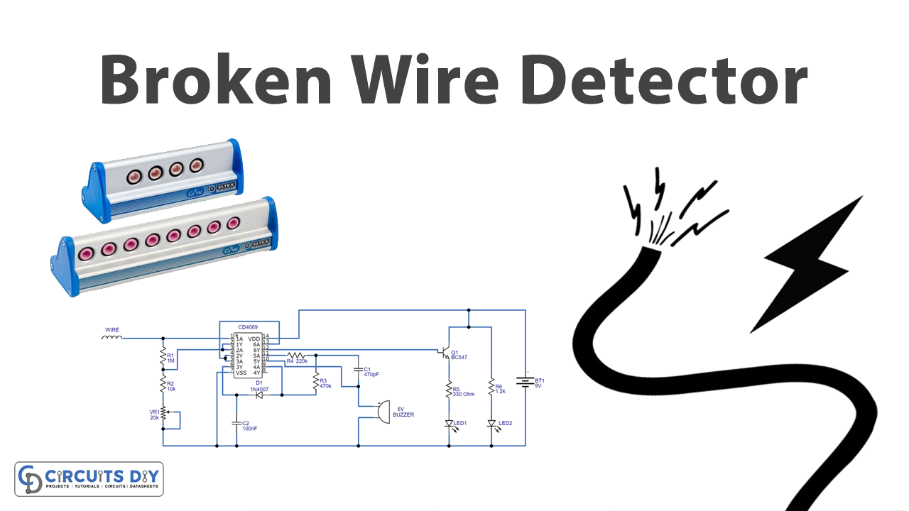 Broken Wire Detector CD4069