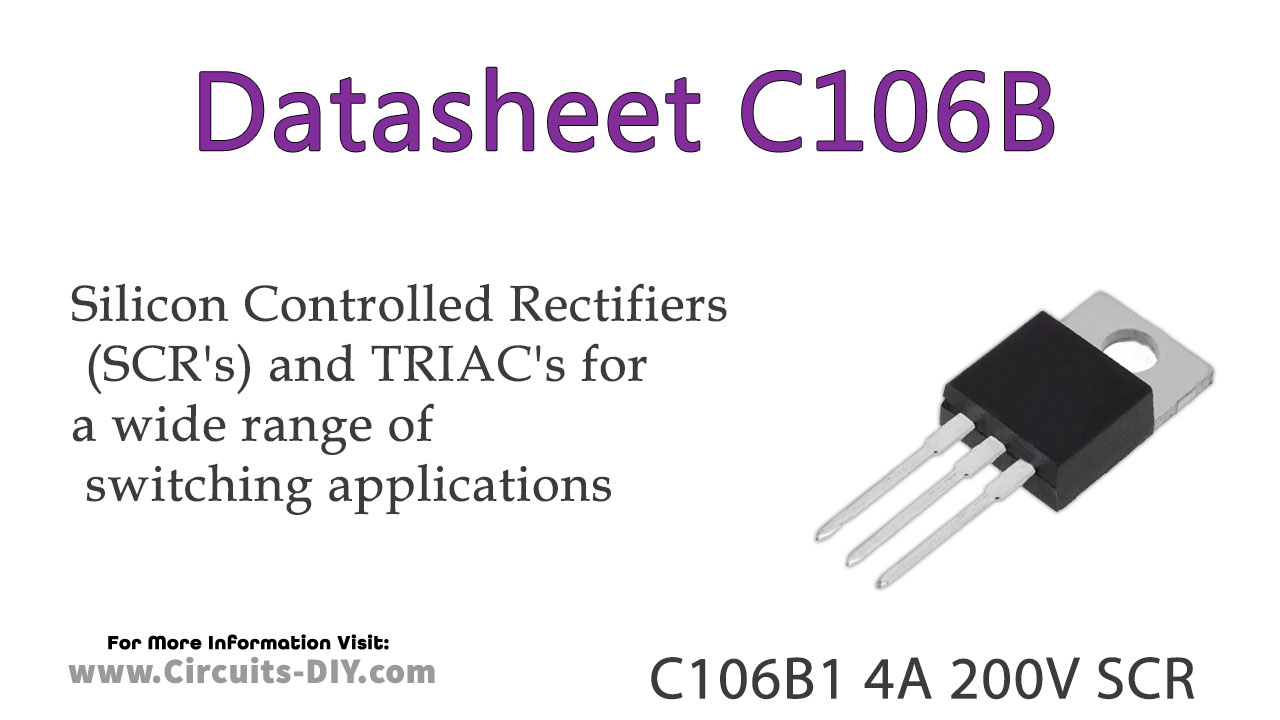 C106B1 4A 200V SCR – Datasheet