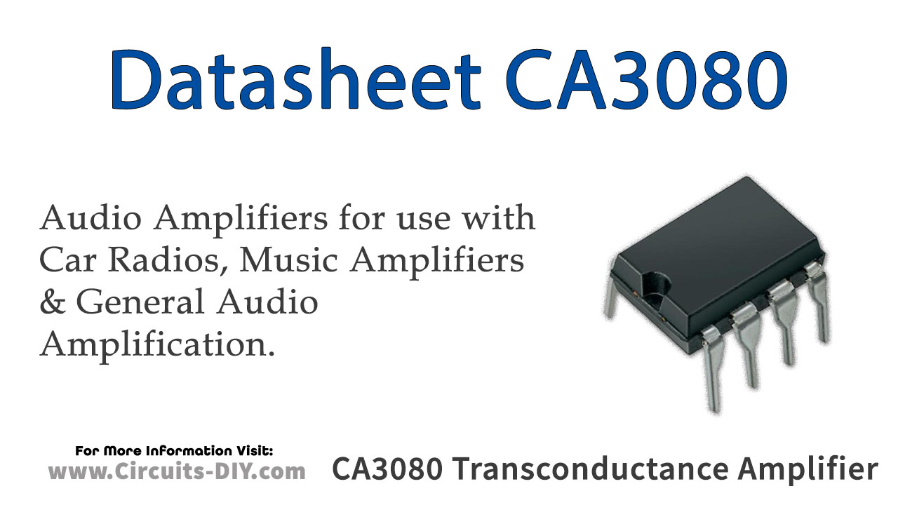 CA3080 Op Transconductance Amplifier – Datasheet