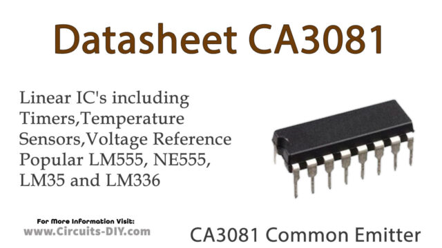 CA3081 Datasheet