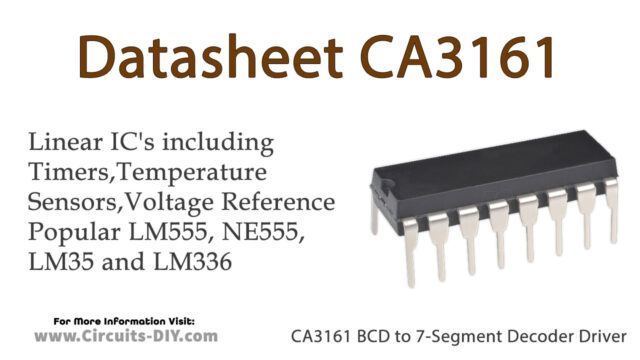 CA3161 Datasheet