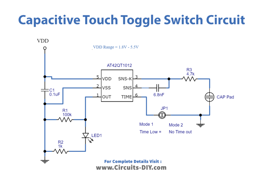 Capacitive-touch-toggle-switch-circuit-diagram-schematic