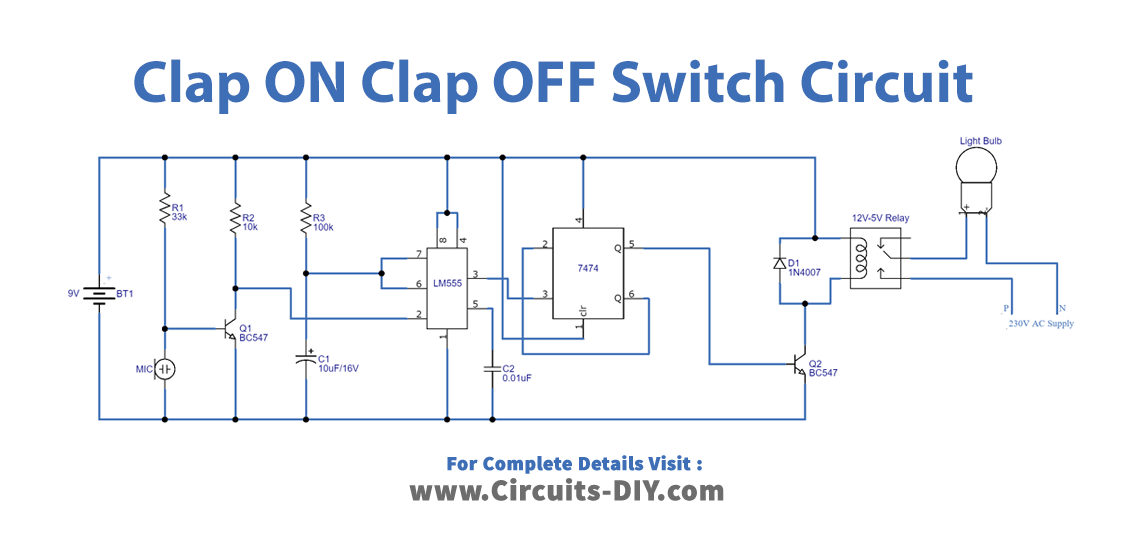 Clap-ON-Clap-OFF-Switch-Using-555-circuit-diagram-schematic