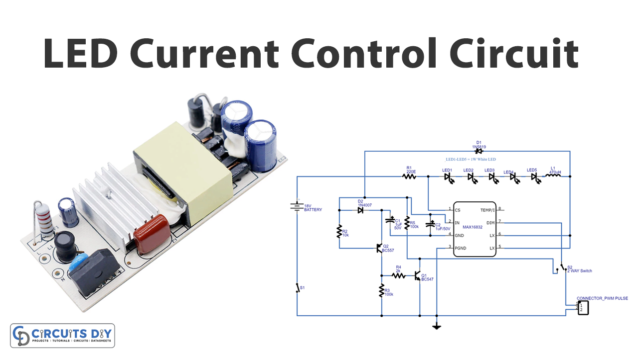skrive et brev Næsten stakåndet Current Control Circuit for LED