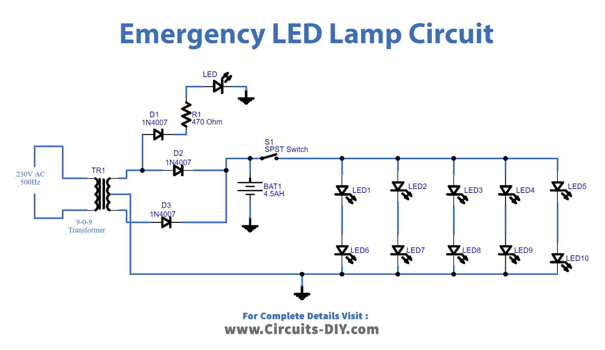 Emergency-LED-Lamp-Circuit-Diagram-Schematic