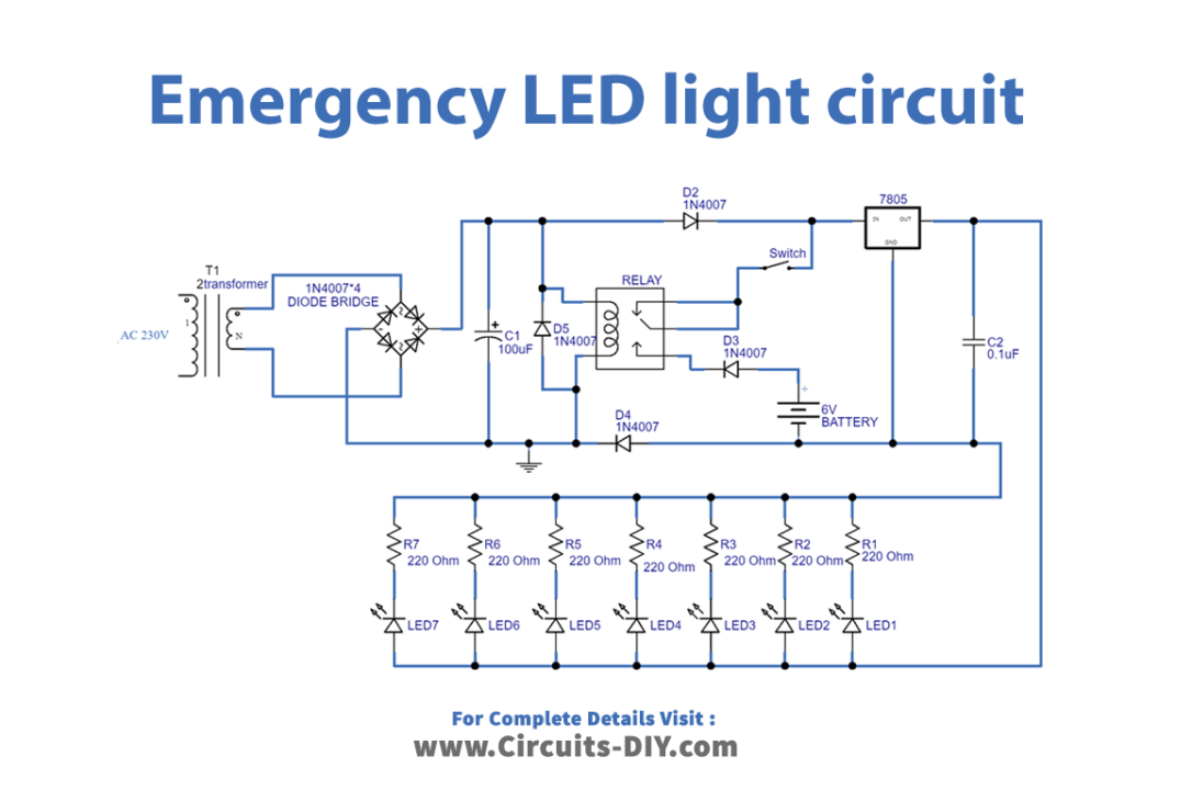 Emergency-led-light-circuit-diagram-schematic
