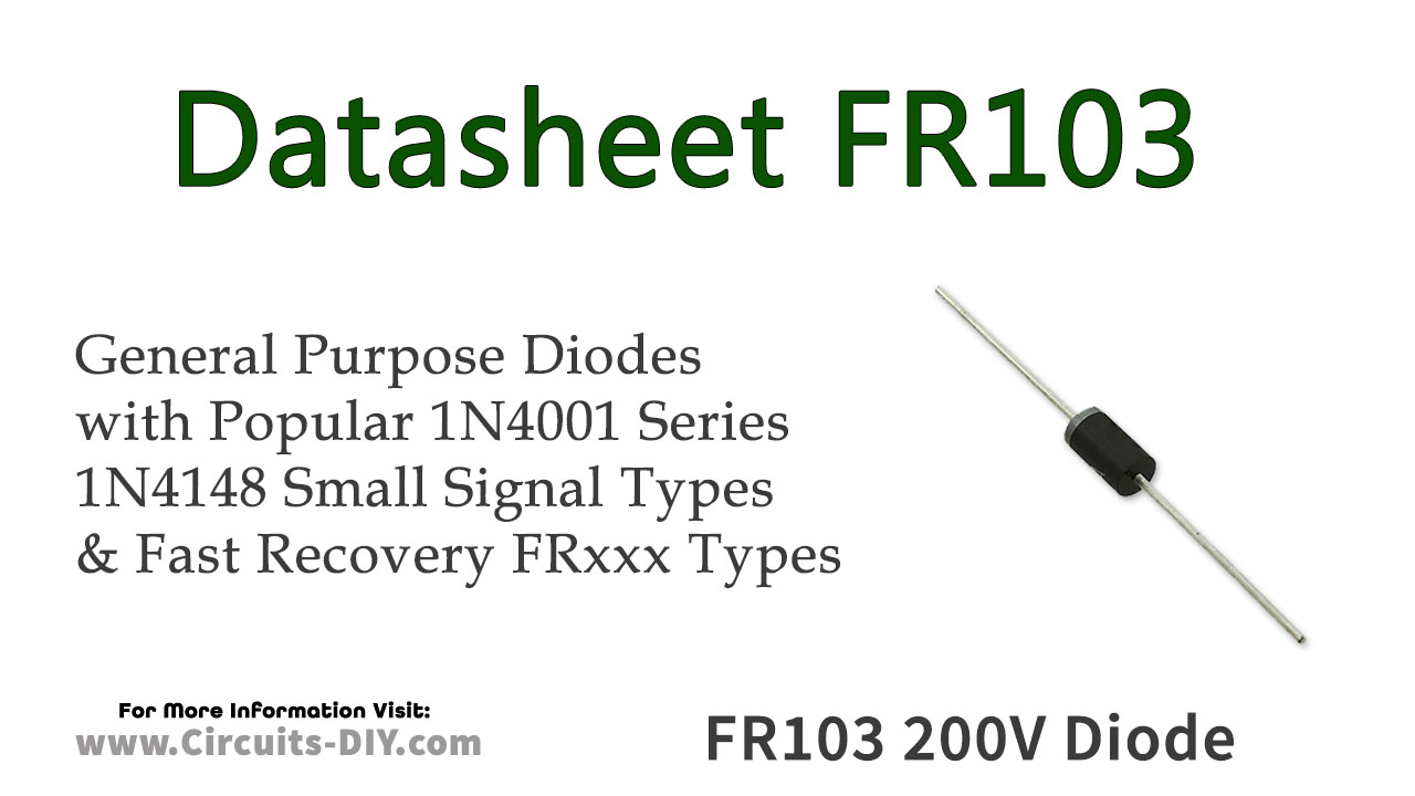 FR103 Datasheet